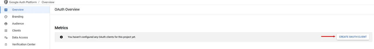 OAuth Consent Screen — configure app name, audience, scopes, and test users